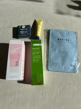 NWOT Skincare Bundle with Saturday Skin, Goldfaden MD, Megababe & Meg